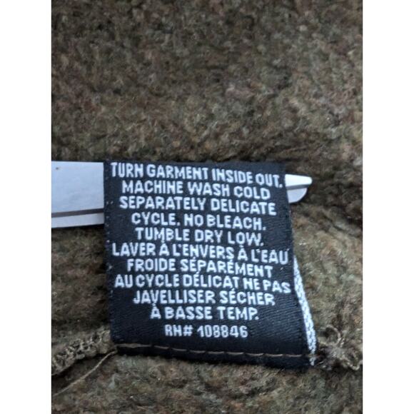 Kuhl Alfpaca Kashmira Full Zip Jacket Men’s Small Olive Brown Fleece Lined - Picture 9 of 12